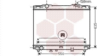 Van Wezel 83002127 - Radiators, Motora dzesēšanas sistēma autodraugiem.lv