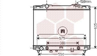 Van Wezel 83002175 - Radiators, Motora dzesēšanas sistēma autodraugiem.lv