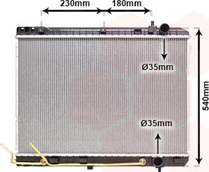 Van Wezel 83012724 - Radiators, Motora dzesēšanas sistēma autodraugiem.lv