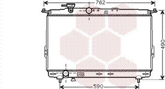 Van Wezel 82002106 - Radiators, Motora dzesēšanas sistēma autodraugiem.lv