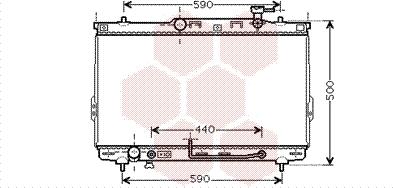 Van Wezel 82002110 - Radiators, Motora dzesēšanas sistēma autodraugiem.lv