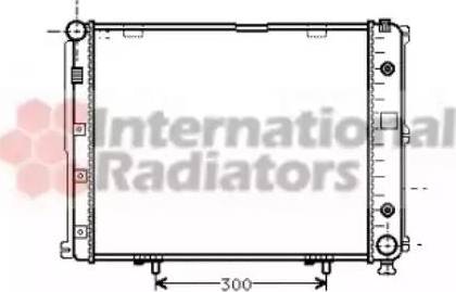 Van Wezel 30002164 - Radiators, Motora dzesēšanas sistēma autodraugiem.lv