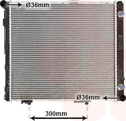 Van Wezel 30002068 - Radiators, Motora dzesēšanas sistēma autodraugiem.lv