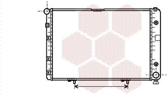 Van Wezel 30002077 - Radiators, Motora dzesēšanas sistēma autodraugiem.lv