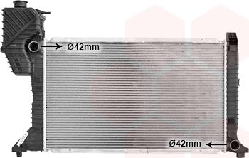 Van Wezel 30002183 - Radiators, Motora dzesēšanas sistēma autodraugiem.lv