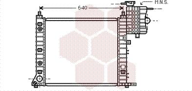 Van Wezel 30002350 - Radiators, Motora dzesēšanas sistēma autodraugiem.lv