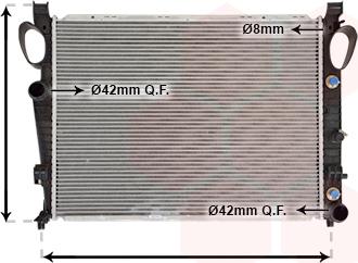 Van Wezel 30002311 - Radiators, Motora dzesēšanas sistēma autodraugiem.lv