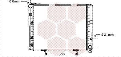 Van Wezel 30002236 - Radiators, Motora dzesēšanas sistēma autodraugiem.lv