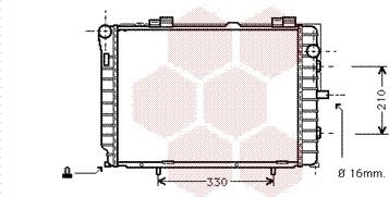 Van Wezel 30002229 - Radiators, Motora dzesēšanas sistēma autodraugiem.lv