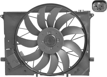 Van Wezel 3036747 - Ventilators, Motora dzesēšanas sistēma autodraugiem.lv