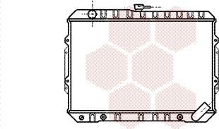 Van Wezel 32002050 - Radiators, Motora dzesēšanas sistēma autodraugiem.lv