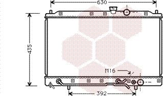 Van Wezel 32002148 - Radiators, Motora dzesēšanas sistēma autodraugiem.lv