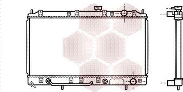 Van Wezel 32002143 - Radiators, Motora dzesēšanas sistēma autodraugiem.lv