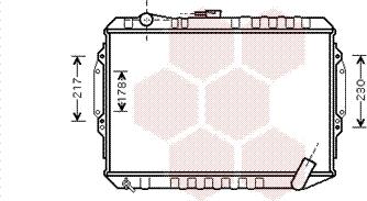 Van Wezel 32002164 - Radiators, Motora dzesēšanas sistēma autodraugiem.lv