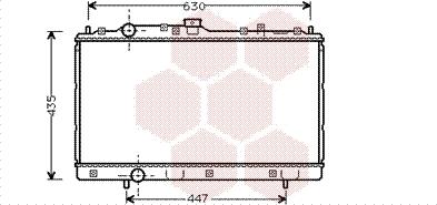 Van Wezel 32002113 - Radiators, Motora dzesēšanas sistēma autodraugiem.lv