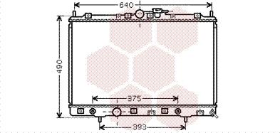 Van Wezel 32002200 - Radiators, Motora dzesēšanas sistēma autodraugiem.lv