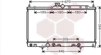 Van Wezel 32002214 - Radiators, Motora dzesēšanas sistēma autodraugiem.lv