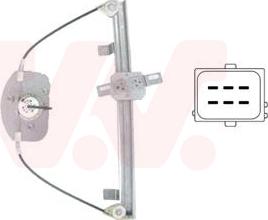 Van Wezel 3750268 - Stikla pacelšanas mehānisms autodraugiem.lv
