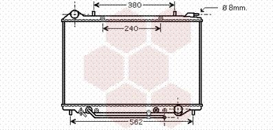 Van Wezel 37002405 - Radiators, Motora dzesēšanas sistēma autodraugiem.lv