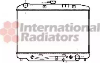 Van Wezel 37002180 - Radiators, Motora dzesēšanas sistēma autodraugiem.lv