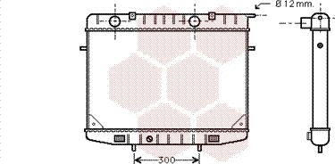 Van Wezel 37002188 - Radiators, Motora dzesēšanas sistēma autodraugiem.lv