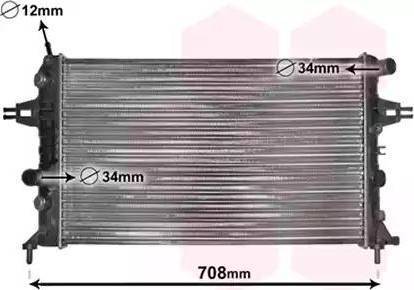 Nissens 63246 - Radiators, Motora dzesēšanas sistēma autodraugiem.lv