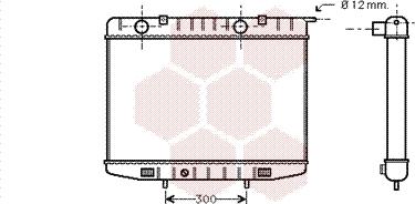 Van Wezel 37002214 - Radiators, Motora dzesēšanas sistēma autodraugiem.lv