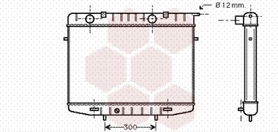 Van Wezel 37002213 - Radiators, Motora dzesēšanas sistēma autodraugiem.lv