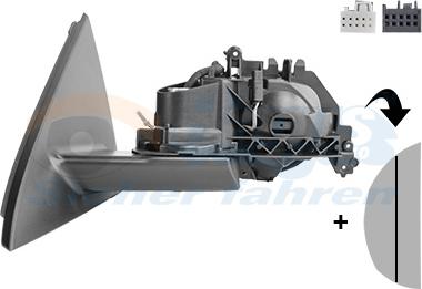 Van Wezel 2930853 - Ārējais atpakaļskata spogulis autodraugiem.lv