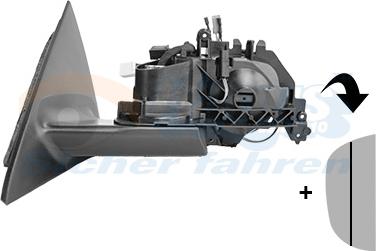Van Wezel 2927853 - Ārējais atpakaļskata spogulis autodraugiem.lv