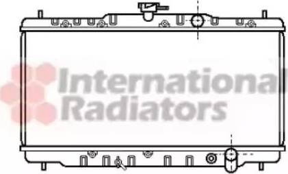 Van Wezel 25002040 - Radiators, Motora dzesēšanas sistēma autodraugiem.lv