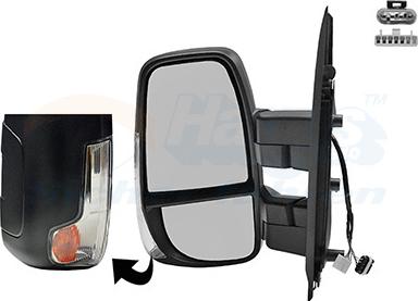 Van Wezel 2817807 - Ārējais atpakaļskata spogulis autodraugiem.lv