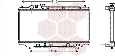 Van Wezel 27002116 - Radiators, Motora dzesēšanas sistēma autodraugiem.lv