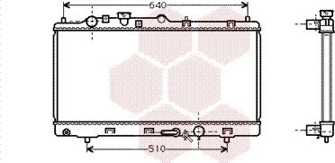 Van Wezel 27002152 - Radiators, Motora dzesēšanas sistēma autodraugiem.lv