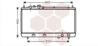 Van Wezel 27002176 - Radiators, Motora dzesēšanas sistēma autodraugiem.lv