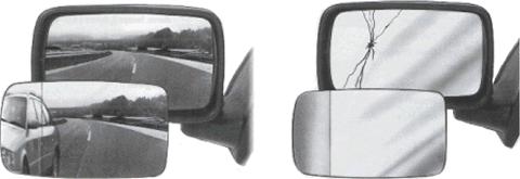 Van Wezel 7507 - Spoguļstikls, Ārējais atpakaļskata spogulis autodraugiem.lv
