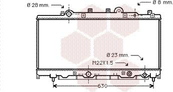 Van Wezel 73002084 - Radiators, Motora dzesēšanas sistēma autodraugiem.lv