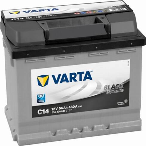 Varta 556400048 - Startera akumulatoru baterija autodraugiem.lv