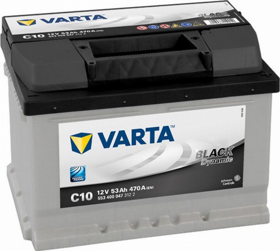 Varta 553400047 - Startera akumulatoru baterija autodraugiem.lv