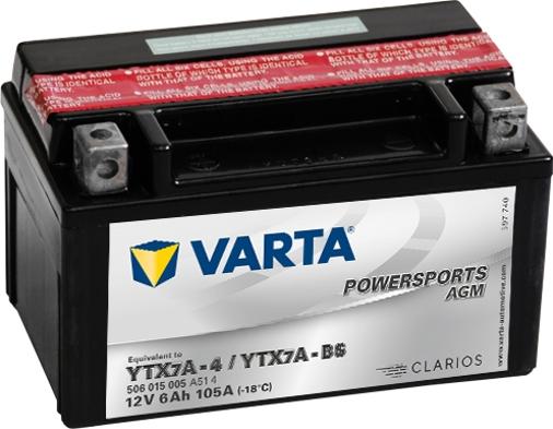 Varta 506015005A514 - Startera akumulatoru baterija autodraugiem.lv