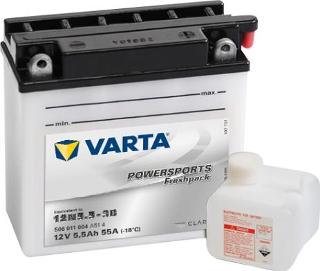 Varta 506011004A514 - Startera akumulatoru baterija autodraugiem.lv