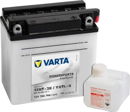 Varta 507012004A514 - Startera akumulatoru baterija autodraugiem.lv