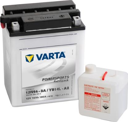 Varta 514011014A514 - Startera akumulatoru baterija autodraugiem.lv