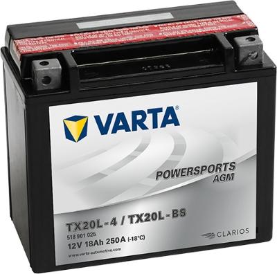Varta 518901025I314 - Startera akumulatoru baterija autodraugiem.lv