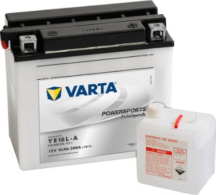 Varta 518015018A514 - Startera akumulatoru baterija autodraugiem.lv