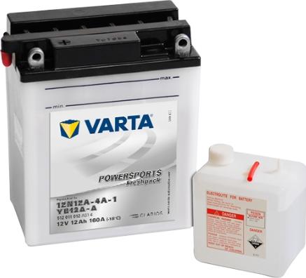 Varta 512011012A514 - Startera akumulatoru baterija autodraugiem.lv