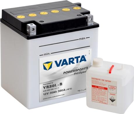 Varta 530400030A514 - Startera akumulatoru baterija autodraugiem.lv
