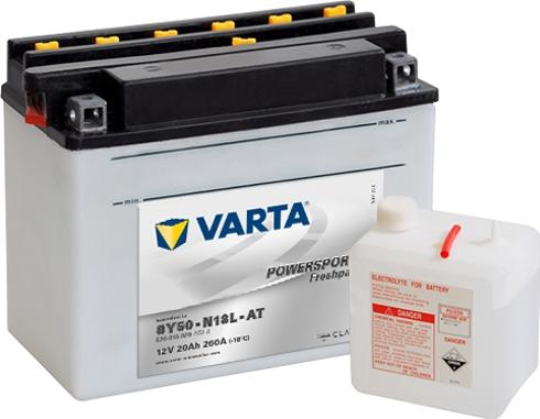 Varta 520016020A514 - Startera akumulatoru baterija autodraugiem.lv