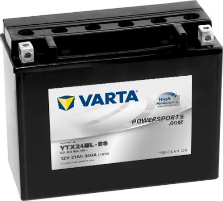 Varta 521908034A514 - Startera akumulatoru baterija autodraugiem.lv