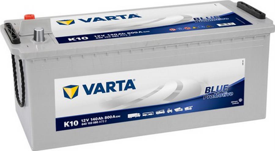 Varta 640103080 - Startera akumulatoru baterija autodraugiem.lv